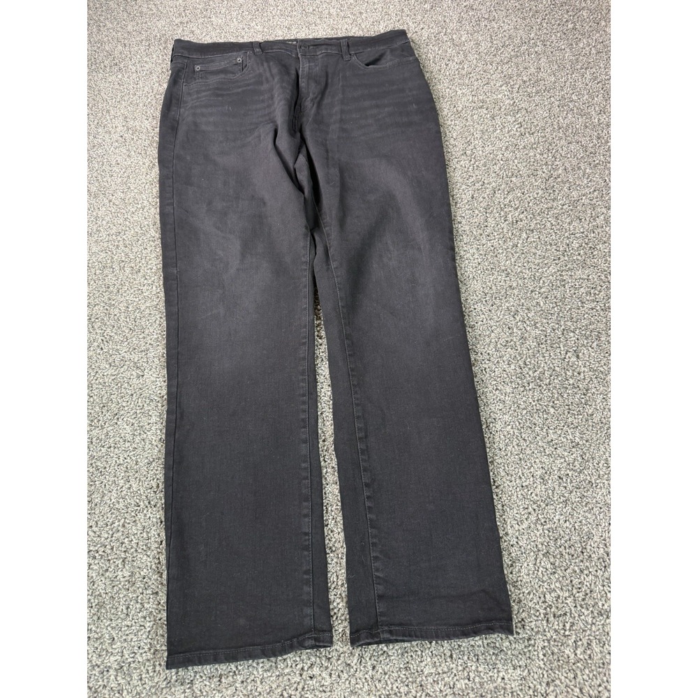 Lucky Brand 410 Slim Straight Jeans Men's Size 38X32 Black